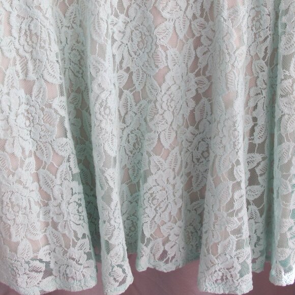 Speechless Mint Lace Dress - Picture 6 of 13